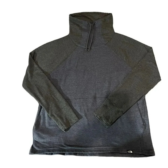 North Face Women’s Two Toned Pullover‎ With Face Mask Size Large - Picture 1 of 4